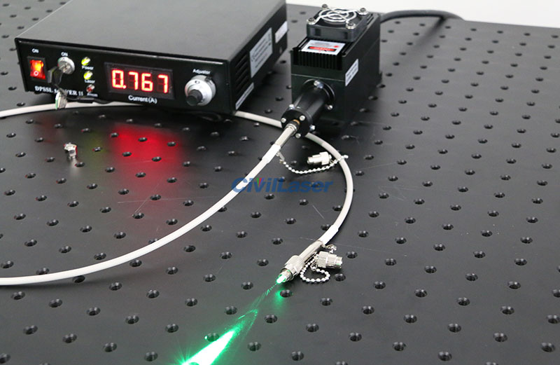 505nm laser diode Green 100mw Fiber Coupled Laser system